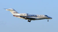 N943QS @ MIA - Cessna 750 on finals to Miami