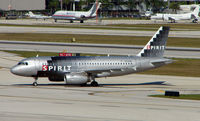N532NK @ FLL - The latest delivered A319 to Spirit at the time of photograph in Feb 2008 - by Terry Fletcher
