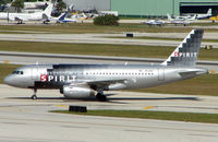 N531NK @ FLL - Spirit A319 taxying in at FLL - by Terry Fletcher