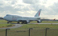 B-KAI @ EGCC - Dragonair Cargo - Taxiing - by David Burrell