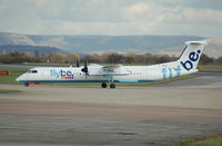 G-JECO @ EGCC - Flybe - Taxiing - by David Burrell