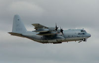 165353 @ PBI - US Marines Hercules climbs out of West Palm Beach - by Terry Fletcher