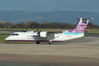 G-WOWD @ EGCC - Air South West - Taxiing - by David Burrell