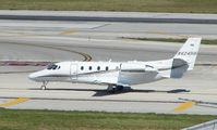 N424HH @ FLL - Citation 560XL at Ft Lauderdale Int - by Terry Fletcher