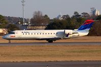 N966CA @ ORF - Delta Connection (by Comair) N966CA rolling out on RWY 5 after arrival from Hartsfield-Jackson Atlanta Int'l (KATL). - by Dean Heald