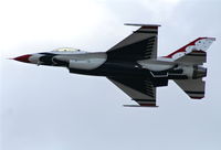86-0281 @ DAB - Thunderbirds taking off for a flyover of the Daytona 500 - by Florida Metal