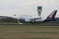 OO-SSM @ EBBR - Landing at Brussels Airport