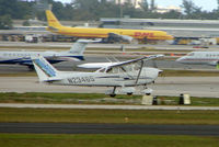 N2346S @ FLL - Cessna 172S lands on the GA runway at FLL - by Terry Fletcher