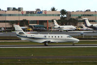 N541CS @ FLL - Citation Excel arrives at FLL in Feb 2008 - by Terry Fletcher