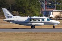 N222FA @ ORF - Helitech Inc Mitsubishi MU-2B-36 N222FA from Montgomery Executive Airport (KBCB) landing on RWY 23. - by Dean Heald