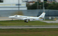 N49U @ TPA - Cessna 550 lifts off at Tampa