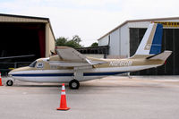 N1260B @ KLNA - Smart looking Aero Commander at Lantana, FL - by Steve Hambleton