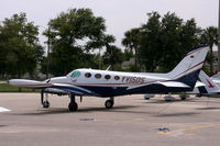 YV1505 @ KLNA - Cessna 335 at Lantana, FL - by Steve Hambleton