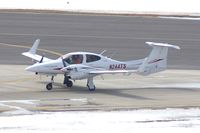N244TS @ CID - Taxiing to Runway 27 for departure.