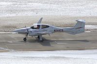 N244TS @ CID - Taxiing to Runway 27 for departure. - by Glenn E. Chatfield