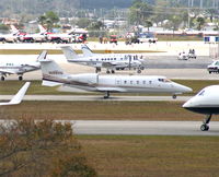 N198HB @ DAB - Lear 60