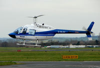 G-BLGV @ EGBJ - A visitor to Gloucestershire Airport on the day of the horse racing Gold Cup  at the nearby Cheltenham Racecourse - by Terry Fletcher