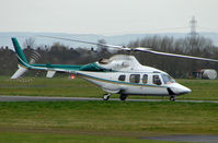 EI-WAV @ EGBJ - A visitor to Gloucestershire Airport on the day of the horse racing Gold Cup  at the nearby Cheltenham Racecourse - by Terry Fletcher