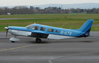 G-ILTS @ EGBJ - A visitor to Gloucestershire Airport on the day of the horse racing Gold Cup  at the nearby Cheltenham Racecourse - by Terry Fletcher