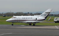 N5736 @ EGBJ - A visitor to Gloucestershire Airport on the day of the horse racing Gold Cup  at the nearby Cheltenham Racecourse - by Terry Fletcher