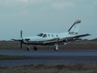 N257JM @ BEB - Benbecula, March 8 th, 2008 - by Keith Jordan