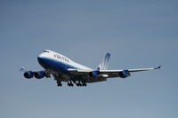 N196UA @ KORD - Boeing 747-400