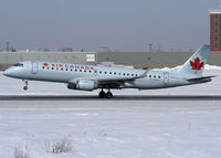 C-FHJJ @ CYOW - Air Canada E190 Touchdown on Rwy 25 inbound from YYZ