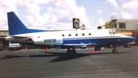 N903K @ ORL - N903K was a Sabre 65 c/n 465-57 when photographed at Orlando Executive in 1991 - by Terry Fletcher