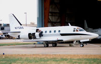 N75BS @ HOU - Sabre 75a receiving attention at Houston Hobby in 1992 - by Terry Fletcher