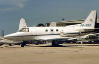 PP-SED @ FXE - Brazilian Sabre 40 at Ft.Lauderdale Exec in 1991 - by Terry Fletcher