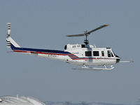 C-FYZV @ CYOW - National Research Council (NRC) Bell 205 Helicopter doing hovering exercises