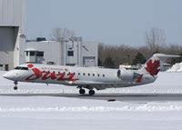 C-FRIA @ CYOW - Seconds from touch down on Rwy 25 - by CdnAvSpotter