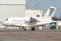 N800BN @ EGGW - This American registered Challenger appears to be based at Luton - by Terry Fletcher