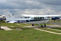G-BHVR @ EGTR - Part of the busy GA scene at Elstree Airfield in the northern suburbs of London - by Terry Fletcher