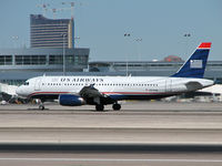 N674AW @ KLAS - US Airways / 2005 Airbus A320-232 - by Brad Campbell