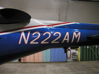 N222AM @ KSUW - Luke's One in the hangar at Superior. - by Mitch Sando