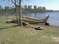 N18878 - Plane was recovered from Big Creek Lake. - by Teddy Shepard