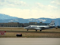 N800BF @ KAPA - Taxiing via Alpha to runway 17R - by Victor Agababov