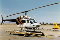 N39FA @ CLR - 1971 Bell OH-58A, #71-20660.  Farm Air Service-Calipatria, California. - by wswesch
