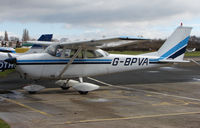 G-BPVA @ EGCB - Cessna 172F at Manchester Barton