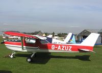 G-AZUZ @ EGNF - Cessna Aerobat at Netherthorpe - by Simon Palmer