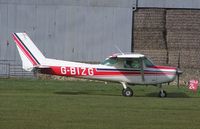 G-BIZG @ EGNF - Cessna F152 at Netherthorpe - by Simon Palmer