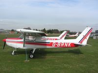 G-BRNK @ EGNF - Cessna 152 at Netherthorpe - by Simon Palmer