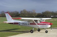 G-HULL - Cessna F150M landing at Bagby (EGNG) - by Simon Palmer