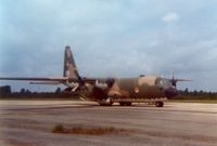 UNKNOWN @ XNO - C-130E during wargames, North Field, SC - by Glenn E. Chatfield