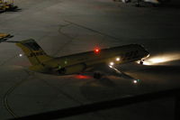 N936AX @ CID - ABX559 has loaded and is taxing for departure, heading to MLI at 5:54 AM