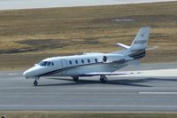 N502BC @ CID - Taxiing inbound on Alpha from Runway 27 - by Glenn E. Chatfield