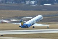 N873GA @ CID - Airborne off Runway 27 - by Glenn E. Chatfield