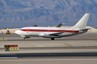 N5176Y @ KLAS - EG & G - Department of the Air Force - Layton, Utah / 1974 Boeing 737-200 / J.A.N.E.T Airlines - by Brad Campbell