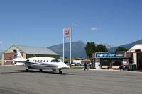 N130SL - At Ravalli County Airport Hamilton Montana - by John Bugni